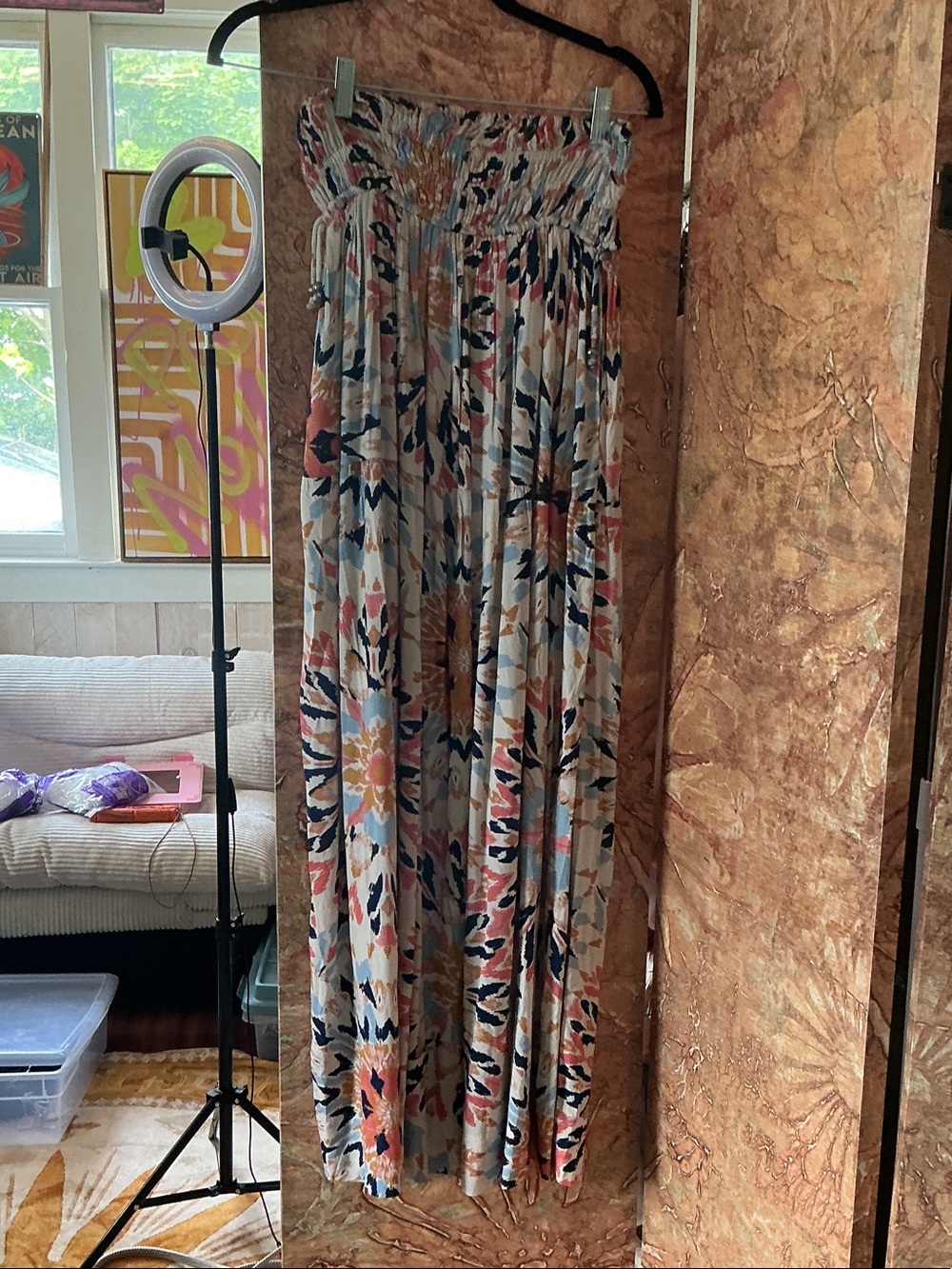 elan Maxi skirt with pockets NWT
